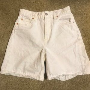 COPY - GAP Denim White Womens Mom Shorts